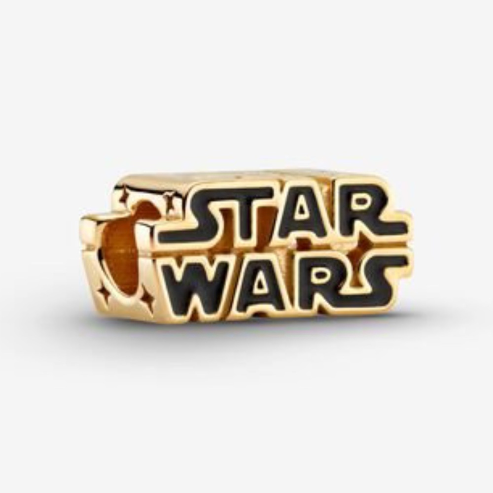 Pandora Star Wars Shining 3D Logo Charm